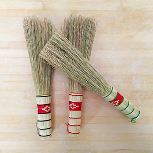 刷锅炊帚长高粱苗老式刷子家用厨房扫面板的小笤帚清洗刷子神器
