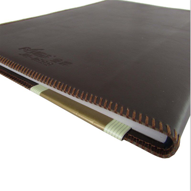 金辉JH-1699商务笔记本B5 16K-100页 皮革本记事本软皮 办公用品