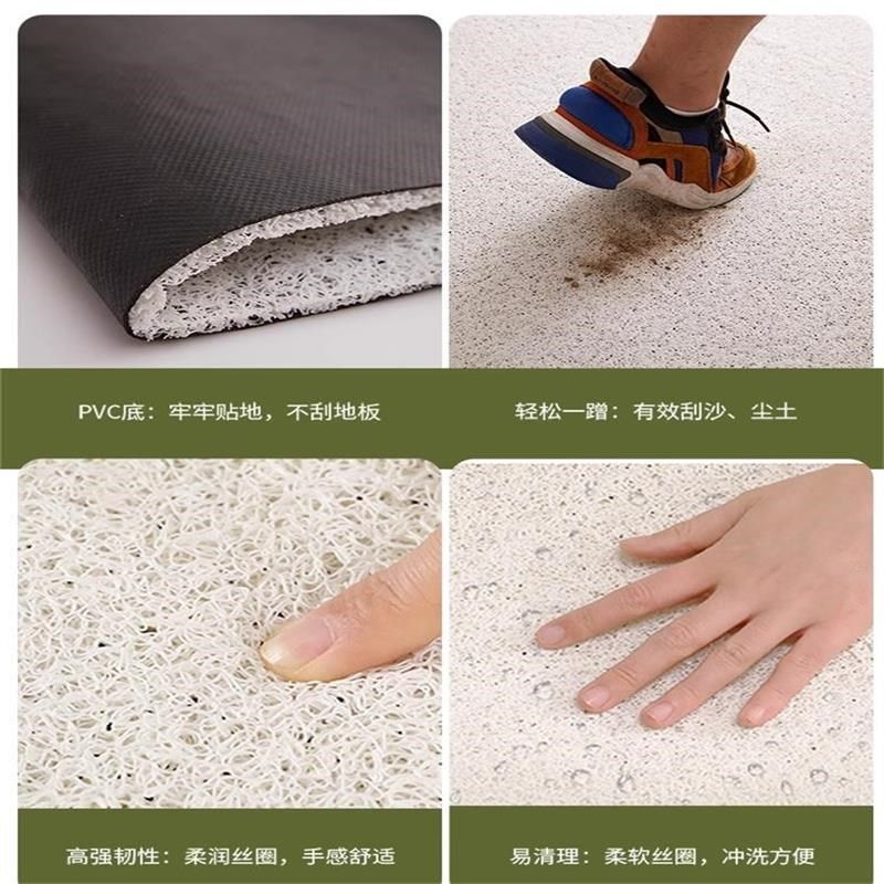 入户进门口地垫热带丛林玄关免洗可擦门垫防滑丝圈可裁剪脚垫门垫,居家布艺,家用脚垫,淘宝优惠券,粉丝福利购,淘宝优惠卷