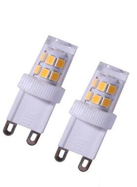 G8 G9 led灯17珠2835 3W 110V120V调光小玉米灯陶瓷灯泡
