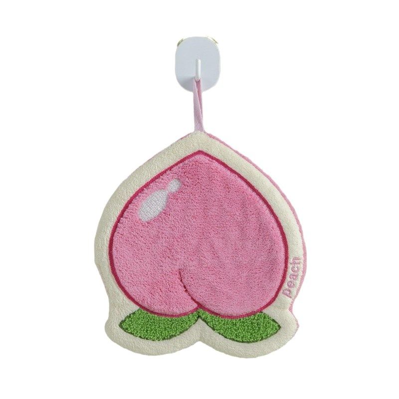 水果擦手巾可挂不臭卡通擦手小毛巾珊瑚绒加厚吸水不掉毛擦手布,家庭/个人清洁工具,厨房擦手巾,淘宝优惠券,粉丝福利购,淘宝优惠卷