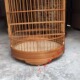 小黑白水鸫笼老竹笼老竹鸟笼装 饰灯笼鸟笼子绣眼竹制清远笼广式