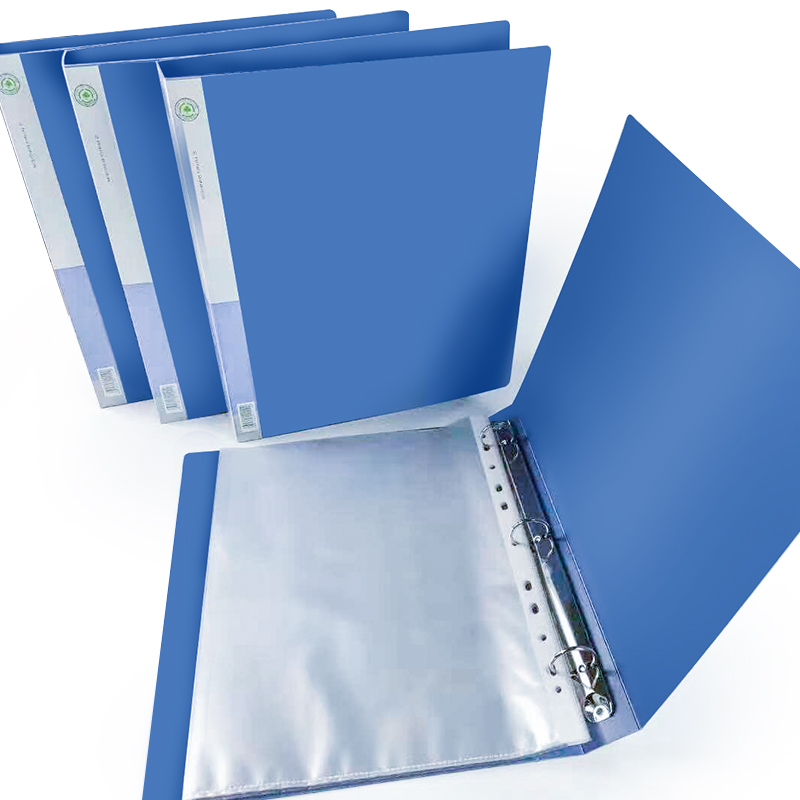 A4文件夹打孔文件夹二孔夹三孔夹a4活页夹插页档案夹资料活页文件