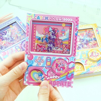 新款创意扭蛋机口袋本笔记本本子手帐机关本扭蛋机关口袋本趣味摇