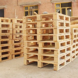 木质托盘卡板进叉运输防潮仓库冷库货架垫板