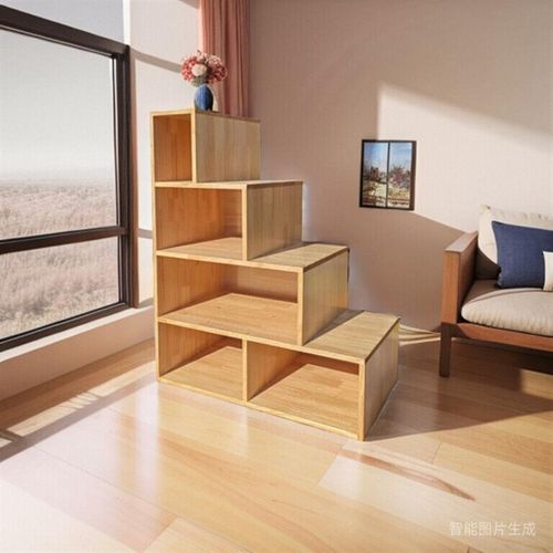 单独实木梯柜书架柜储物柜上下床踏步柜多功能步梯子母床楼梯