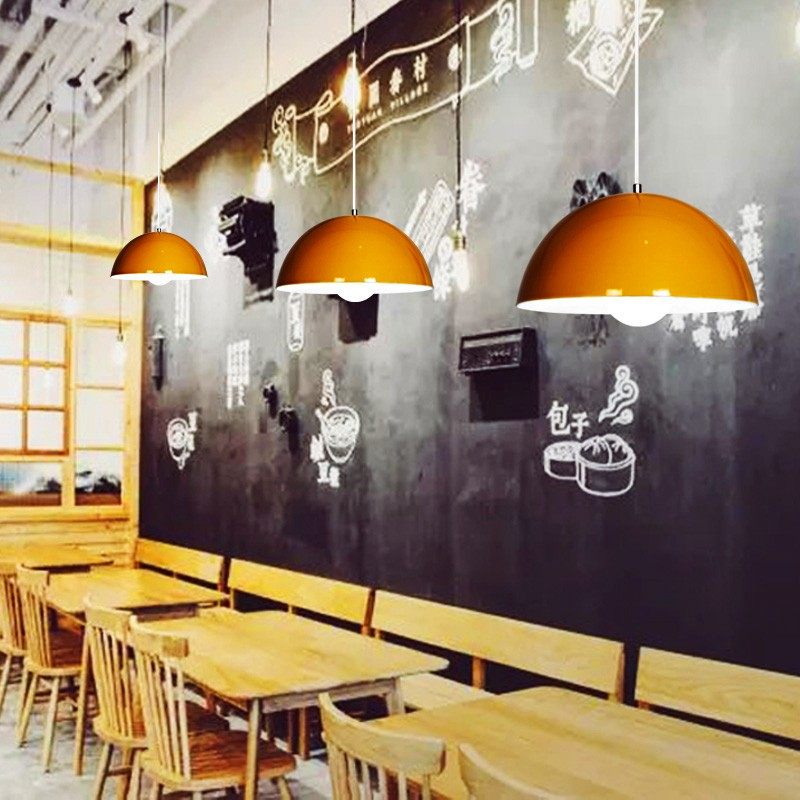 现代简约创意吊灯灯罩餐厅咖啡厅舞蹈房办公室网吧个性单头吊灯罩,家装灯饰光源,客厅吊灯,淘宝优惠券,粉丝福利购,淘宝优惠卷