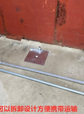 婚礼舞台广告气球派对布场高矮调背景kt板支撑架立柱方底座伸缩杆