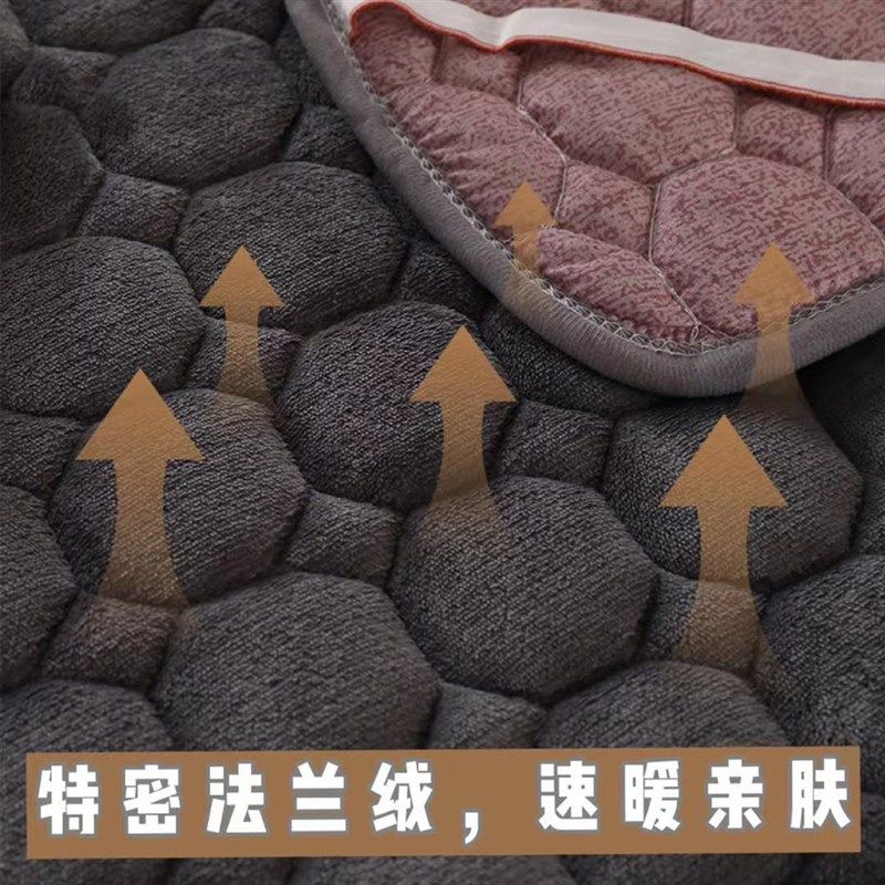 加厚法兰绒床垫家用双人榻榻米床垫子学生宿舍单人睡垫打地铺褥子,床上用品,床垫/床褥/床护垫/榻榻米床垫,淘宝优惠券,粉丝福利购,淘宝优惠卷
