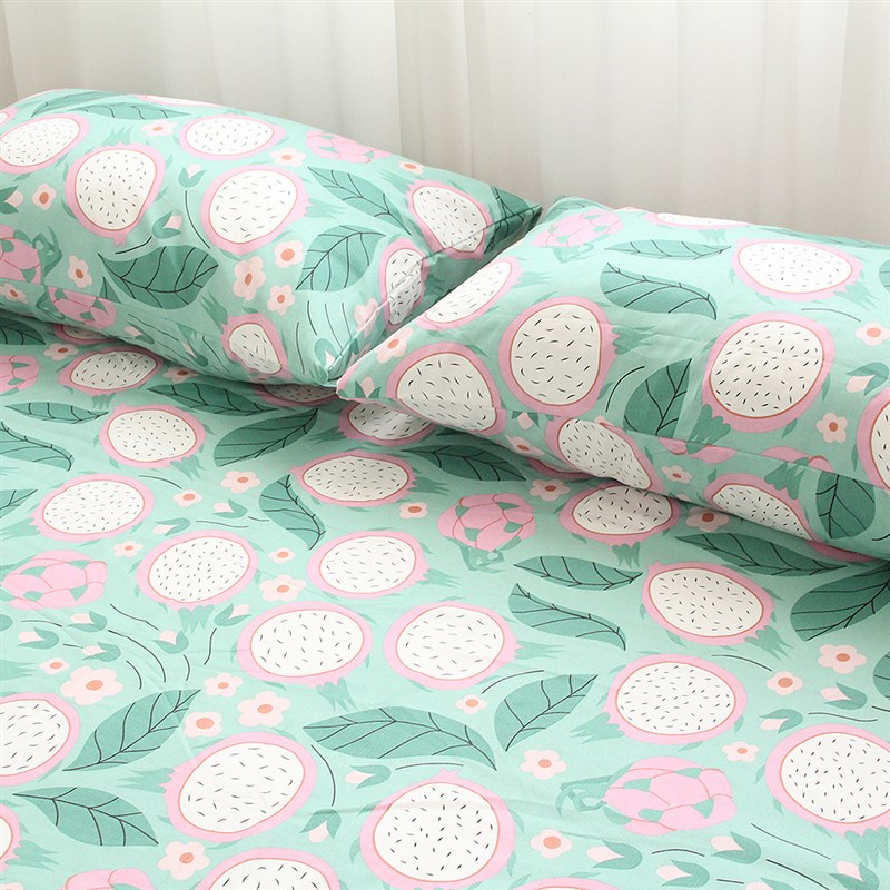 火龙果款纯棉加厚老粗布单双人全棉布床单榻榻米炕单定做被罩床笠