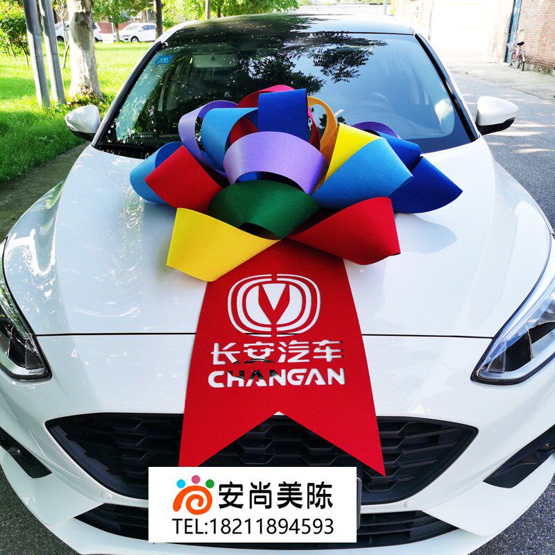 车展新车提车交车仪式大红花球4S店展厅装饰汽车大蝴蝶结展车布置,节庆用品/礼品,节日装扮用品,淘宝优惠券,粉丝福利购,淘宝优惠卷