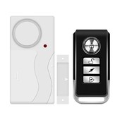 门窗报警器家用防盗感应遥控门磁窗户防小偷贼隔离开门声光提示器