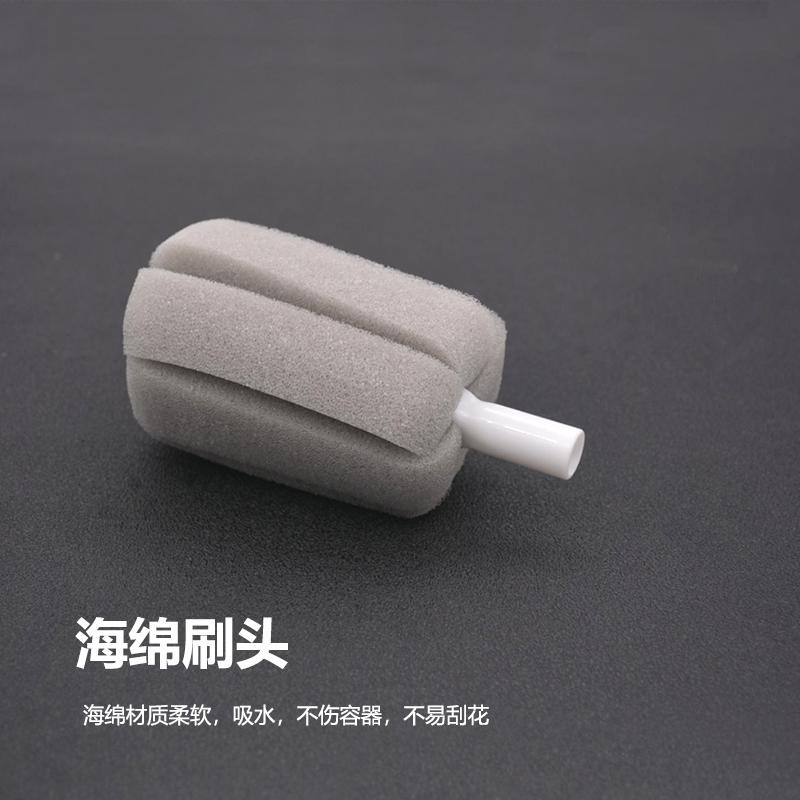 长柄杯刷清洁细杯子神器水杯清洗家用海绵刷保温杯茶杯试管花瓶刷