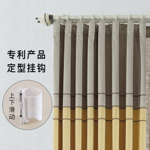 窗帘挂钩 免打孔配件扣环窗帘钩子挂勾S钩四爪钩穿帘辅料窗帘布钩