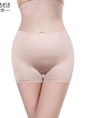 妙芭莎丰胯内裤女加海绵垫假屁股 中腰收腹不丰臀增加胯部丰满