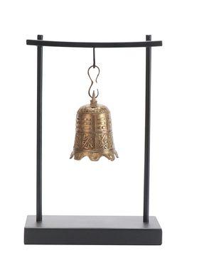 新中式铜钟工艺品摆件客厅电视柜酒柜玄关柜软装饰品创意家居摆设