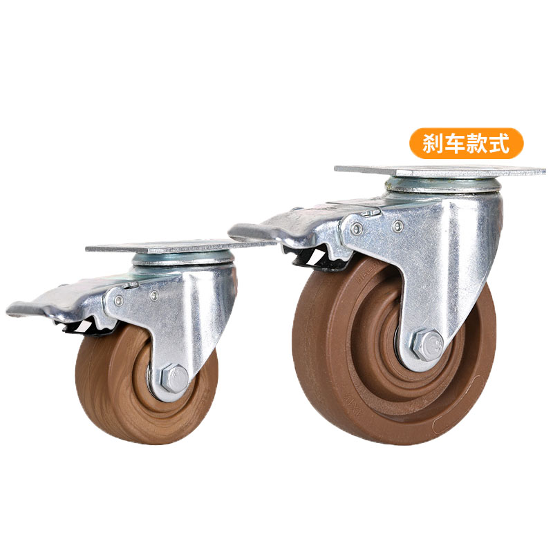 中型3寸4寸5寸万向轮耐高温脚轮耐300度高温烤箱食品厂专用轮子