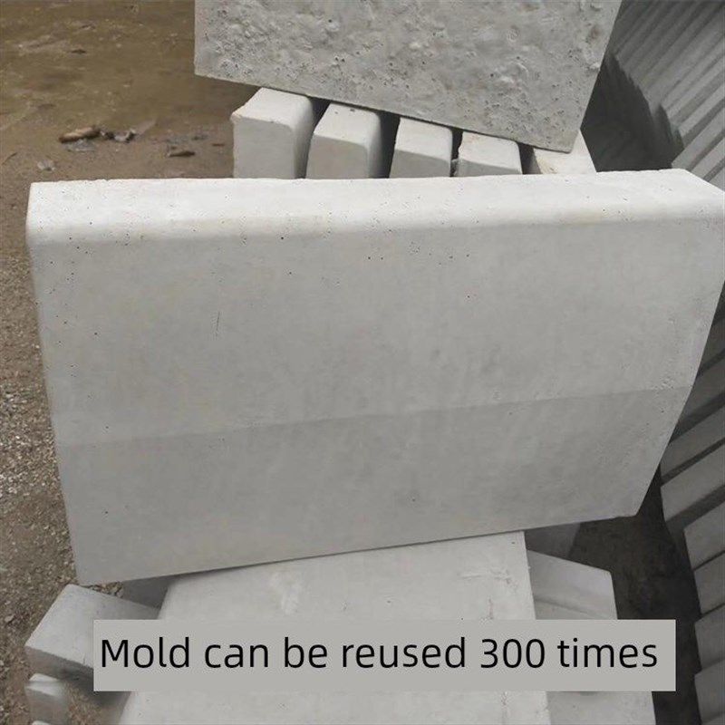 四方路沿石水泥模具塑料建筑高速公路水泥路牙石模板路缘石磨具