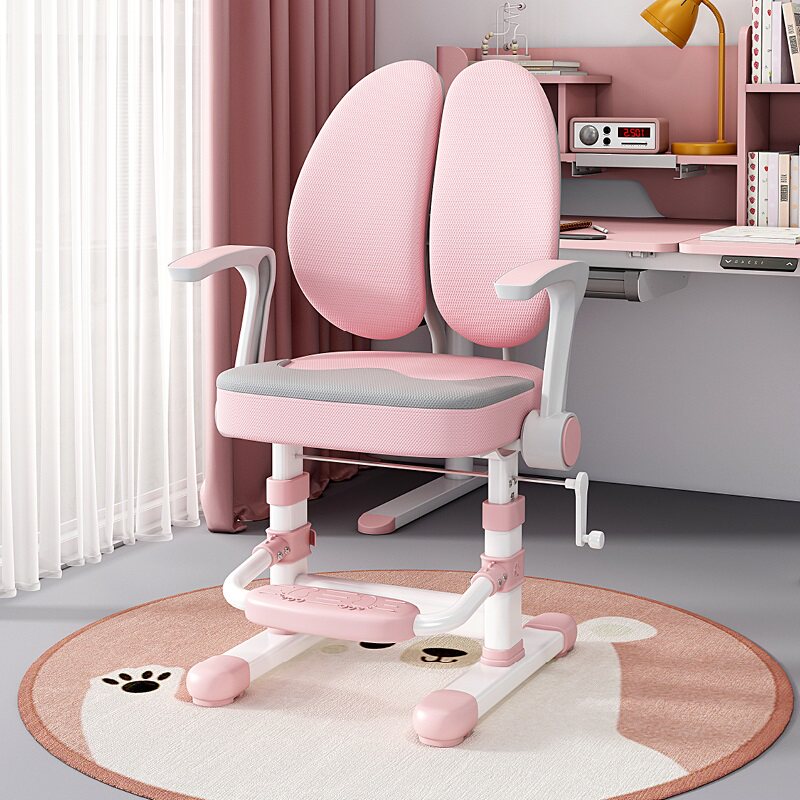 儿童学习椅可升降调节矫姿小学生男孩女孩家用矫正坐姿写字椅子
