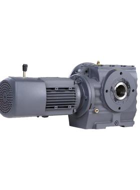 S系列减速机硬齿面卧式齿轮电机SA/SAF47/57/67/77/87齿轮箱智联