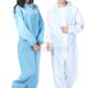 柯洛连帽连体防护服喷漆全身隔离服防静电服食品净化洁净服感染衣