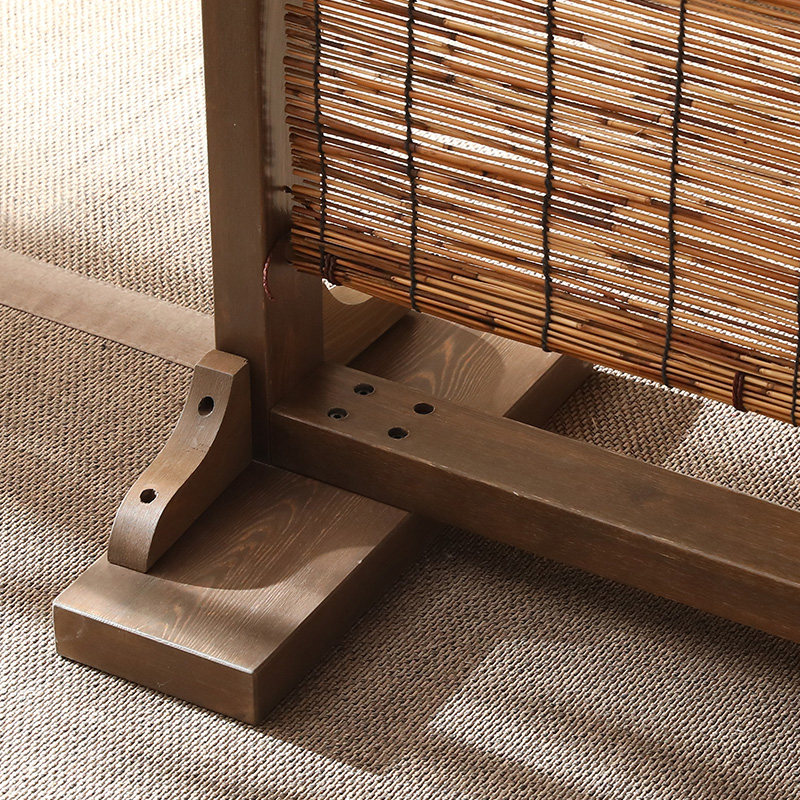 新中式实木屏风隔断玄关客厅茶室屏障墙遮挡复古装饰芦苇座屏卷帘,住宅家具,座屏,淘宝优惠券,粉丝福利购,淘宝优惠卷