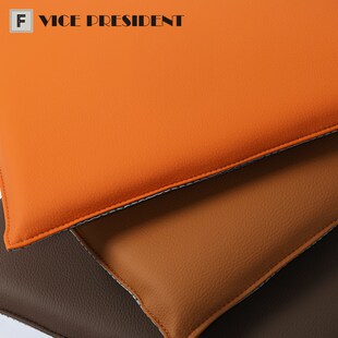 高端超纤软皮座椅沙发垫红实木家具茶餐椅座垫换鞋凳坐垫定制中式