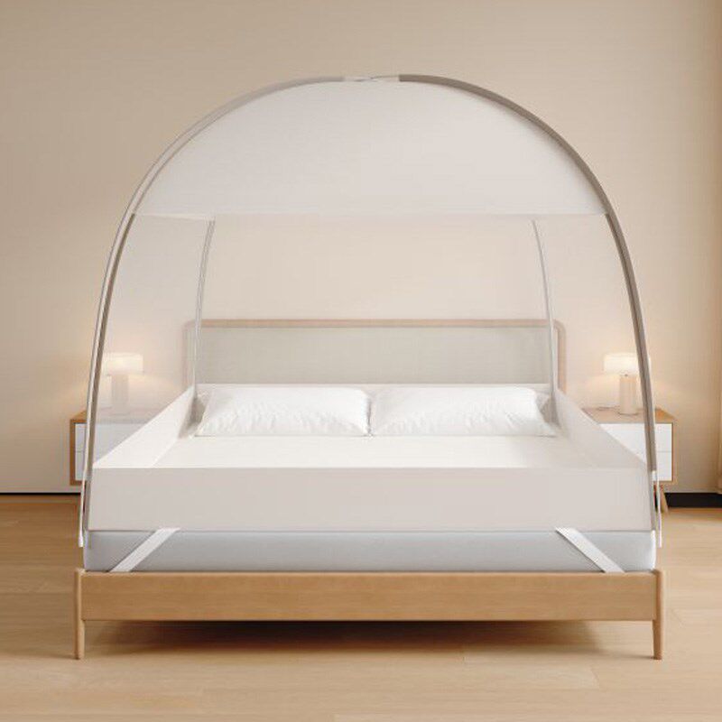 一米五床可折叠拆洗懒人免安装型蒙古包蚊帐无底款家用2025新款八,床上用品,蚊帐,淘宝优惠券,粉丝福利购,淘宝优惠卷