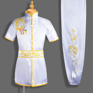 儿童舞龙表演服少儿功夫扇团体演出打鼓服中小学生武术操表演服装
