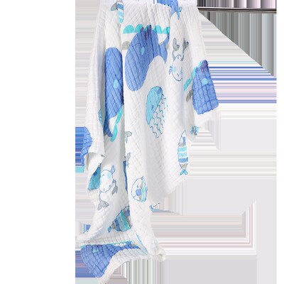 BACiUZZi帕琦婴儿浴巾儿童纯棉纱布吸水洗澡巾新生儿毛巾宝宝被子