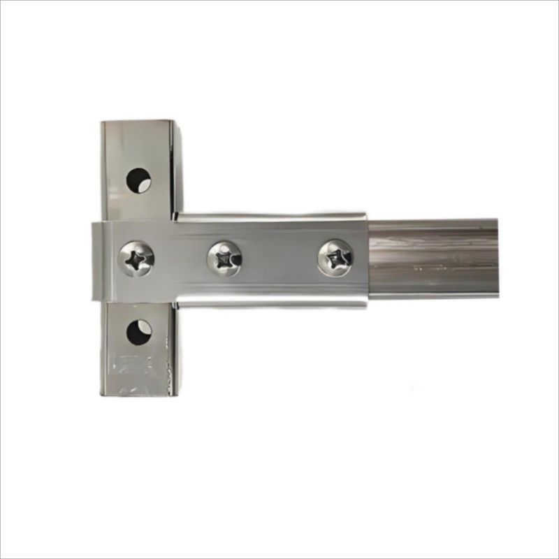 热销中加厚不锈钢方管连接件接头货架展架笼子紧固件拐角专用配件