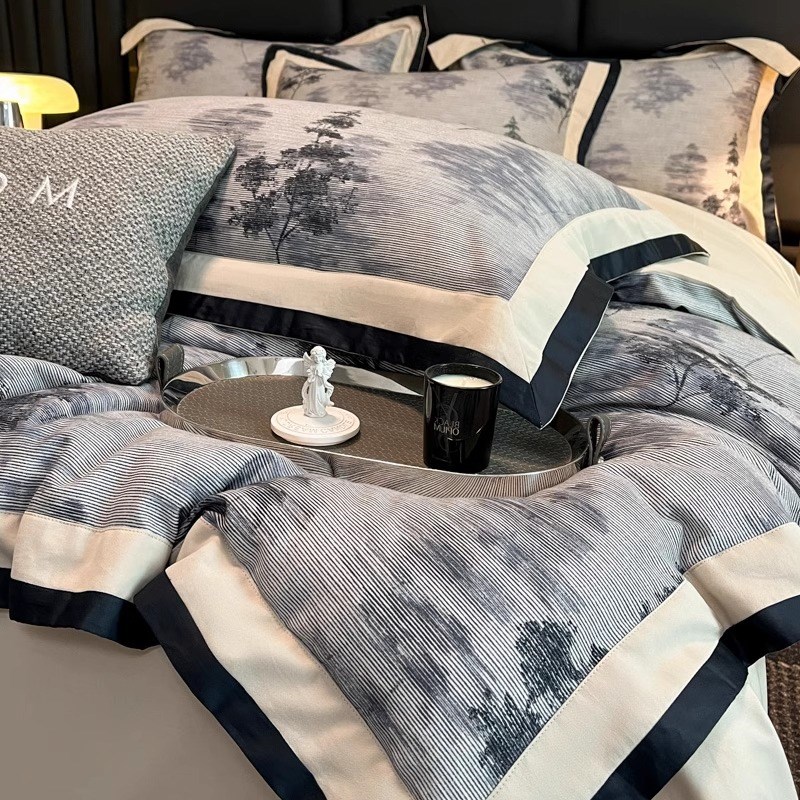 高端母婴级A类活性全棉磨毛四件套加厚床单被套纯棉秋冬床上用品