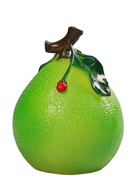 柚子摆件家居装饰品客厅玄关办公室茶室茶桌精品摆设茶宠可养变色