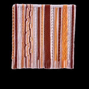 北欧风格 手工编织彩色挂毯壁毯代替画框壁饰餐厅客厅卧室人气推荐