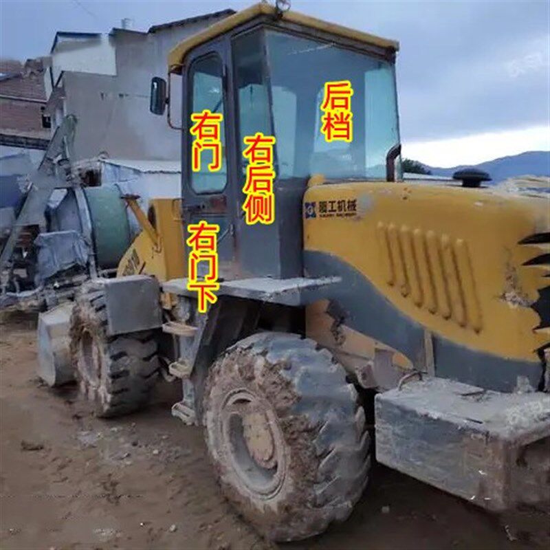 厦工918T 920 916铲车装载机玻璃前档风车窗门上下玻璃后侧后档