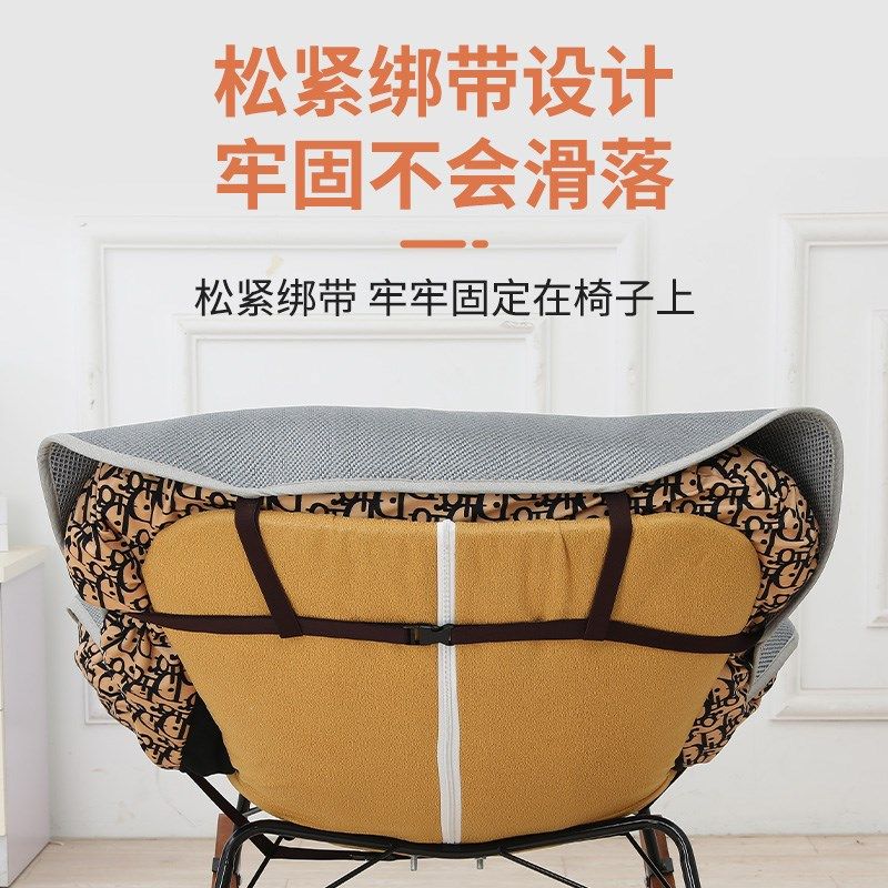 四季通用蛋壳椅垫龙虾椅坐垫靠背一体懒人沙发摇摇椅子垫套罩子