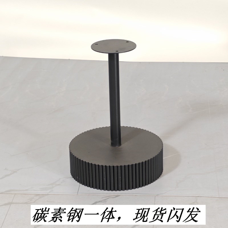 铁艺组合碳素钢支架岩板支架大理石架子木板桌脚底座轻奢现代