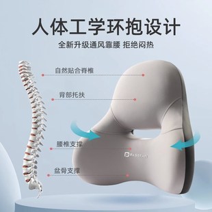 高档记忆棉汽车腰靠开车护腰神器靠垫腰垫主驾驶腰枕座椅腰托车用