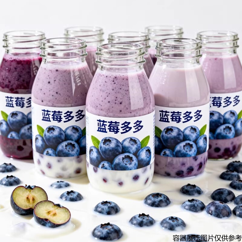 蓝莓多多风味奶昔220ml*10瓶蓝莓饮料烧烤火锅解腻饮品