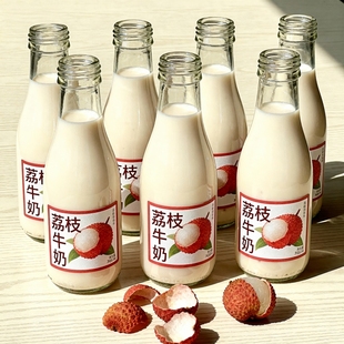【囤货10瓶】荔枝牛奶风味饮品官方推荐香浓果味清爽解腻秋冬福音