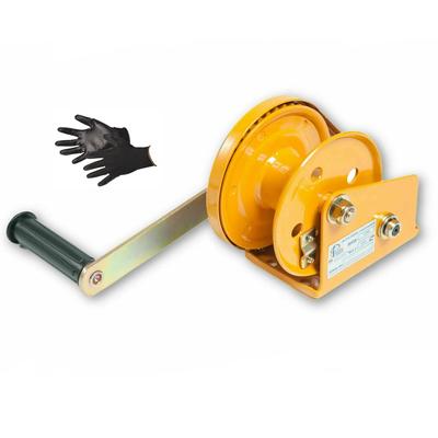 1200lbs544kg双向自锁式手摇绞盘车用船用钢丝绳绞盘绞盘套装