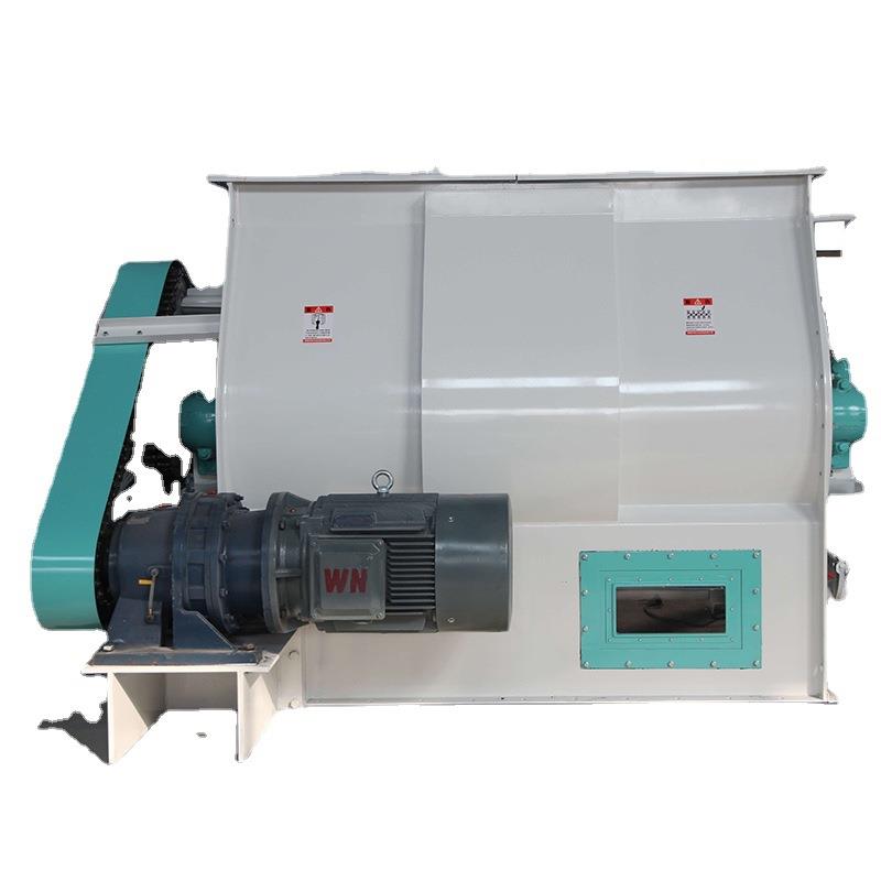 双轴桨叶式混合机不锈钢混合机现货供应机械混合设备全自动粉料