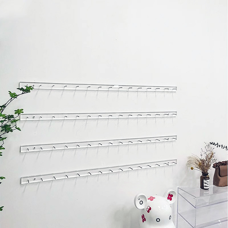 服装店专用亚克力饰品架耳环钉首饰袜子饰品店上墙陈列挂板展示架