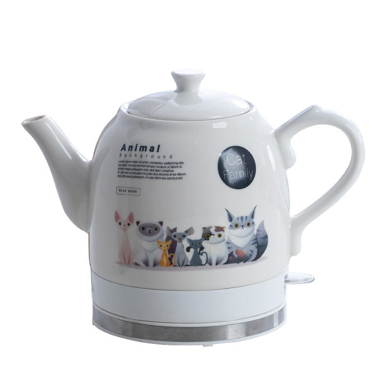 景德镇陶瓷烧水壶家用瓷器电热水壶自动断电防干烧小号开水煮茶器
