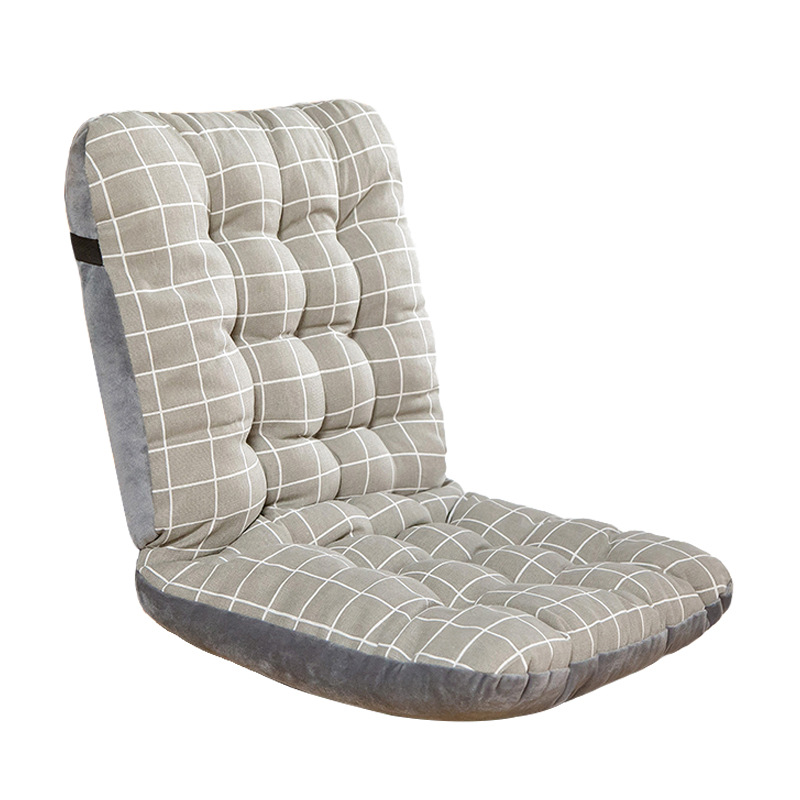 加厚餐椅坐垫屁垫办公椅子靠背一体座垫靠垫椅垫冬天保暖垫椅背垫