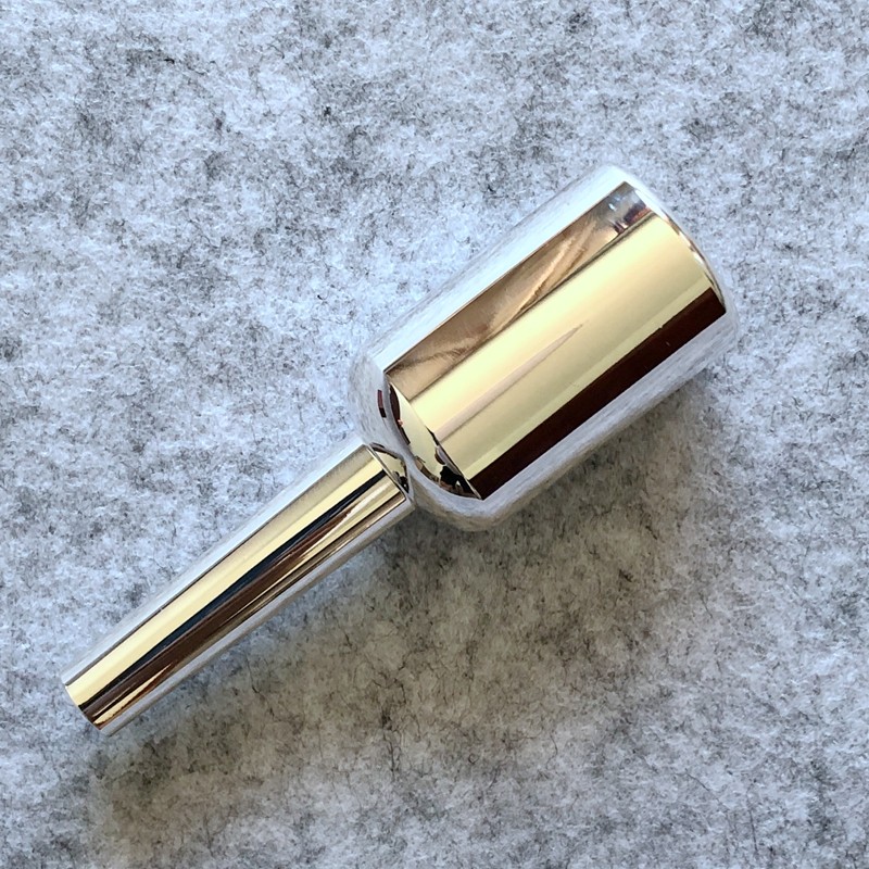 欧洲范加重号嘴镀银镀金小号嘴嘴子吹嘴7C5C3C省力吹高音更轻松