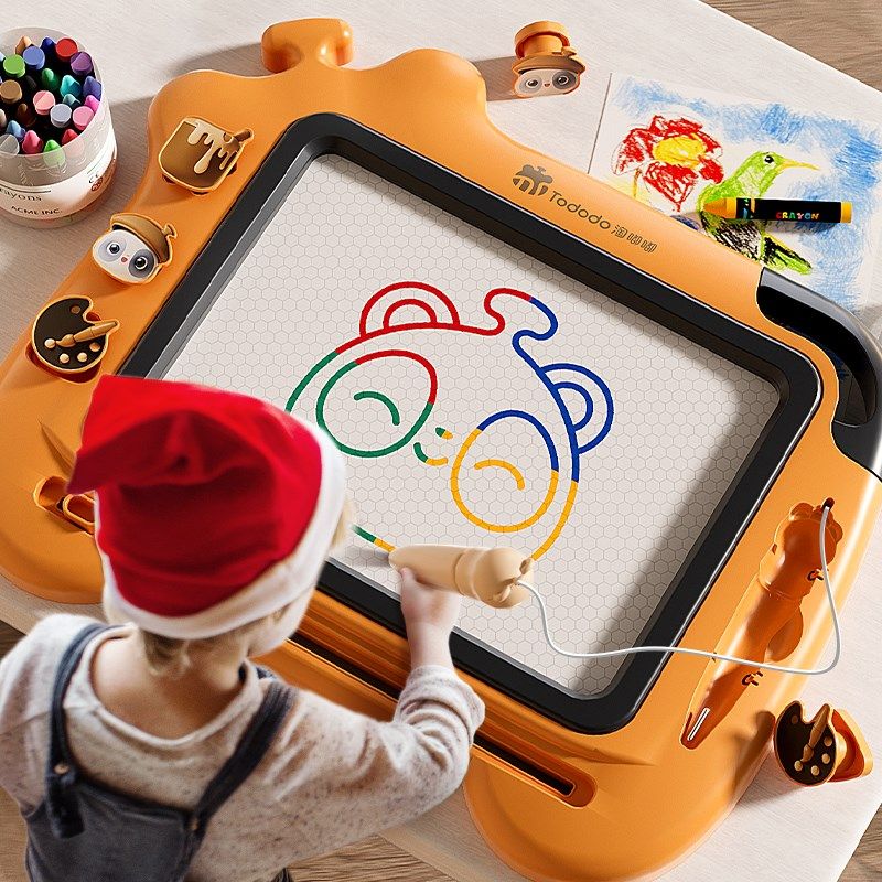 儿童画板家用幼儿磁性写字板一岁宝宝涂鸦磁力画画画写板大,玩具/童车/益智/积木/模型,画板,淘宝优惠券,粉丝福利购,淘宝优惠卷