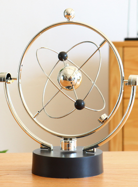 混沌天体轨道牛顿摆磁力永动机仪创意家居客厅办公室桌面装饰