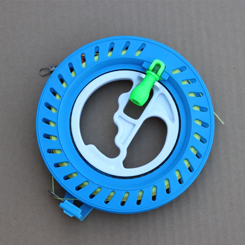 潍坊风筝新款手握轮风筝线轮水晶放飞轮防倒转轴承带线线盘轮厂家