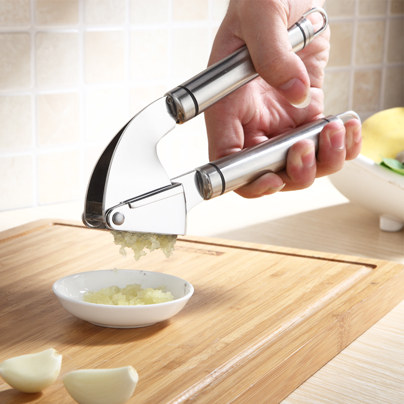 0不锈钢手动蒜泥器家用大蒜蒜臼子捣蒜挤蒜压蒜泥夹蒜蓉器家用